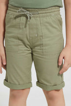 تنزيل الصورة على معرض الصور، Redtag-Olive-Pullon-Short-Shorts-Boys-2 to 8 Years
