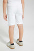 Redtag-White-Knit-Denim-Short-Denim-Shorts-Boys-2 to 8 Years