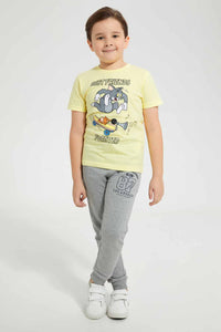 Redtag-White-Tom-And-Jerry-T-Shirt-Character-T-Shirts-Boys-2 to 8 Years