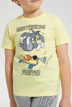 Load image into Gallery viewer, Redtag-White-Tom-And-Jerry-T-Shirt-Character-T-Shirts-Boys-2 to 8 Years
