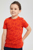 Redtag-Red-Digger-Printed-T-Shirt-Graphic-T-Shirts-Boys-2 to 8 Years