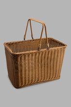 تنزيل الصورة على معرض الصور، Redtag-Brown-Rectangle-Woven-Basket-With-Handles-Category:Kitchen-Baskets,-Colour:Brown,-Filter:Home-Dining,-HMW-DIN-Kis-Kitchen-Accessories,-New-In,-New-In-HMW-DIN,-Non-Sale,-S22C,-Section:Homewares-Home-Dining-
