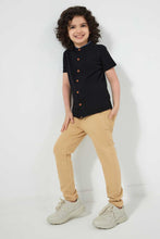 Load image into Gallery viewer, Redtag-Stone-5-Pocket-Stretch-Terry-Pant-Chino-Trousers-Boys-2 to 8 Years
