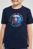 Redtag-Navy-Lenticular-Print-T-Shirt-Graphic-T-Shirts-Boys-2 to 8 Years