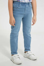 Load image into Gallery viewer, Redtag-Light-Wash-Balloon-Fit-Jean-Jeans-Jogger-Fit-Boys-2 to 8 Years
