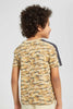 Redtag-Olive-Jungle-Squad-T-Shirt-Graphic-T-Shirts-Boys-2 to 8 Years