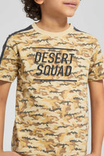 Load image into Gallery viewer, Redtag-Olive-Jungle-Squad-T-Shirt-Graphic-T-Shirts-Boys-2 to 8 Years
