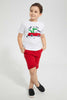 Redtag-Light-Blue-Ss-Allegator-Graphic-T-Shirt-Graphic-T-Shirts-Boys-2 to 8 Years