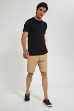 تنزيل الصورة على معرض الصور، Redtag-Beige-Chino-Short-Swimwear--
