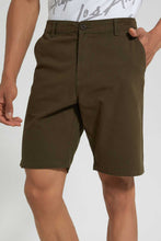 تنزيل الصورة على معرض الصور، Redtag-Olive-Chino-Short-Swimwear--
