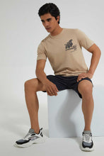 تنزيل الصورة على معرض الصور، Redtag-Navy-Chino-Short-Swimwear--
