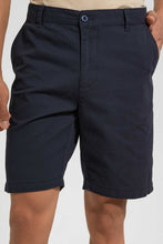 تنزيل الصورة على معرض الصور، Redtag-Navy-Chino-Short-Swimwear--
