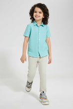 Load image into Gallery viewer, Redtag-Stone-Pullon-Trouser-With-Waistband-Pull-On-Trousers-Boys-2 to 8 Years
