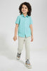 Redtag-Stone-Pullon-Trouser-With-Waistband-Pull-On-Trousers-Boys-2 to 8 Years