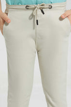 Load image into Gallery viewer, Redtag-Stone-Pullon-Trouser-With-Waistband-Pull-On-Trousers-Boys-2 to 8 Years
