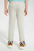 Load image into Gallery viewer, Redtag-Stone-Pullon-Trouser-With-Waistband-Pull-On-Trousers-Boys-2 to 8 Years
