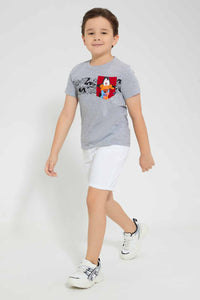 Redtag-White-Twill-Balloon-Short-Denim-Shorts-Boys-2 to 8 Years