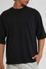 Redtag-Black-Solid-T-Shirt-With-Scoop-Heim-Plain-Men's-