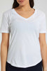 Redtag-White-Organic-V-Neck-T-Shirt-Plain-Women's-