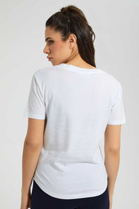 Redtag-White-Organic-V-Neck-T-Shirt-Plain-Women's-