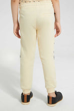 Load image into Gallery viewer, Redtag-Beige-Side-Cut-And-Sew-Panel-Track-Pant-Active-Pants-Boys-2 to 8 Years
