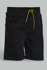 Redtag-Black-Wash-Denim-Short-Denim-Shorts-Infant-Boys-3 to 24 Months