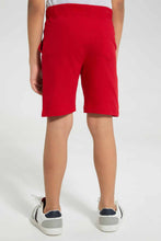 تنزيل الصورة على معرض الصور، Redtag-Red-Paw-Patrol-Elasticacated-Waist-Short-Active-Shorts-Boys-2 to 8 Years
