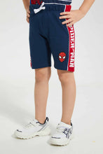 تنزيل الصورة على معرض الصور، Redtag-White-Spiderman-T-Shirt-And-Short-Set-Sets-Boys-2 to 8 Years
