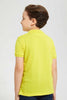 Redtag-Yellow-Minion-Polo-Polo-Shirts-Boys-2 to 8 Years