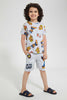 Redtag-Grey-Paw-Patrol-Short-Active-Shorts-Boys-2 to 8 Years