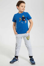 تنزيل الصورة على معرض الصور، Redtag-Blue-Paw-Patrol-Pocket-T-Shirt-Character-T-Shirts-Boys-2 to 8 Years
