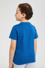 تنزيل الصورة على معرض الصور، Redtag-Blue-Paw-Patrol-Pocket-T-Shirt-Character-T-Shirts-Boys-2 to 8 Years
