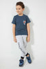 Redtag-Navy-Paw-Patrol-Pocket-T-Shirt-Character-T-Shirts-Boys-2 to 8 Years