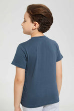 تنزيل الصورة على معرض الصور، Redtag-Navy-Paw-Patrol-Pocket-T-Shirt-Character-T-Shirts-Boys-2 to 8 Years
