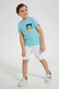 Redtag-Blue-Minions-Pocket-T-Shirt-Character-T-Shirts-Boys-2 to 8 Years