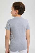 تنزيل الصورة على معرض الصور، Redtag-Grey-Daffy-Pocket-T-Shirt-Character-T-Shirts-Boys-2 to 8 Years
