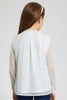 Redtag-White-Frilled-Lurex-Blouse-Blouses-Girls-2 to 8 Years