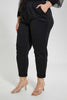 Redtag-Black-Turn-Up-Detail-Trouser-Trousers-Women's-