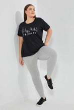 تنزيل الصورة على معرض الصور، Redtag-Grey-Basic-Legging-Leggings-Women&#39;s-
