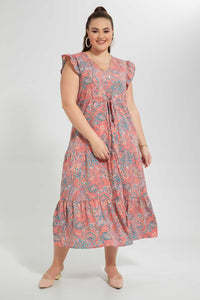 Redtag-Printed-Maxi-Dress-Dresses-Women's-