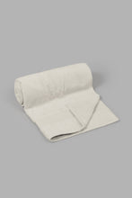 تنزيل الصورة على معرض الصور، Redtag-Beige-Textured-Cotton-Hand-Towel-Hand-Towels-Home-Bathroom-
