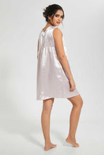 Load image into Gallery viewer, Redtag-Pink-Chemise-With-Lace-At-Yoke-Chemises-Women&#39;s-
