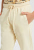 Redtag-Beige-Cut-&-Sew-Track-Pant-Joggers-Boys-2 to 8 Years