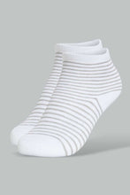 Load image into Gallery viewer, Redtag-White-Full-Length-Socks-(4-Pack)-Ankle-Socks-Infant-Boys-3 to 24 Months
