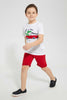 Redtag-Red-Tape-Waist-Band-Chino-Short-Chino-Shorts-Boys-2 to 8 Years