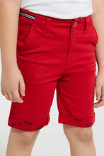 تنزيل الصورة على معرض الصور، Redtag-Red-Tape-Waist-Band-Chino-Short-Chino-Shorts-Boys-2 to 8 Years
