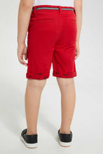 تنزيل الصورة على معرض الصور، Redtag-Red-Tape-Waist-Band-Chino-Short-Chino-Shorts-Boys-2 to 8 Years
