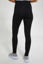 Load image into Gallery viewer, Redtag-Red-Pleated-Pontie-Legging-Leggings-Women&#39;s-
