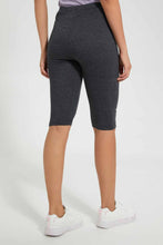 تنزيل الصورة على معرض الصور، Redtag-Charcoal-Knee-Length-Capri-Leggings-Women&#39;s-
