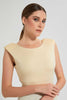 Redtag-Gold--Sleeveless-Bodysuit-Tops-Women's-